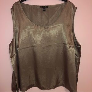Dana Kay Metallic Tank Top